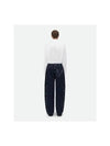 Elasticated Tech Nylon Wide Pants Navy - BOTTEGA VENETA - BALAAN 6