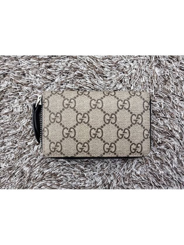 GG Supreme Zipper Card Case - GUCCI - BALAAN 4