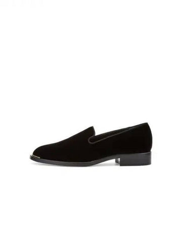 WOMEN LIDIA Velor Loafer Black 271732 - GIUSEPPE ZANOTTI - BALAAN 1