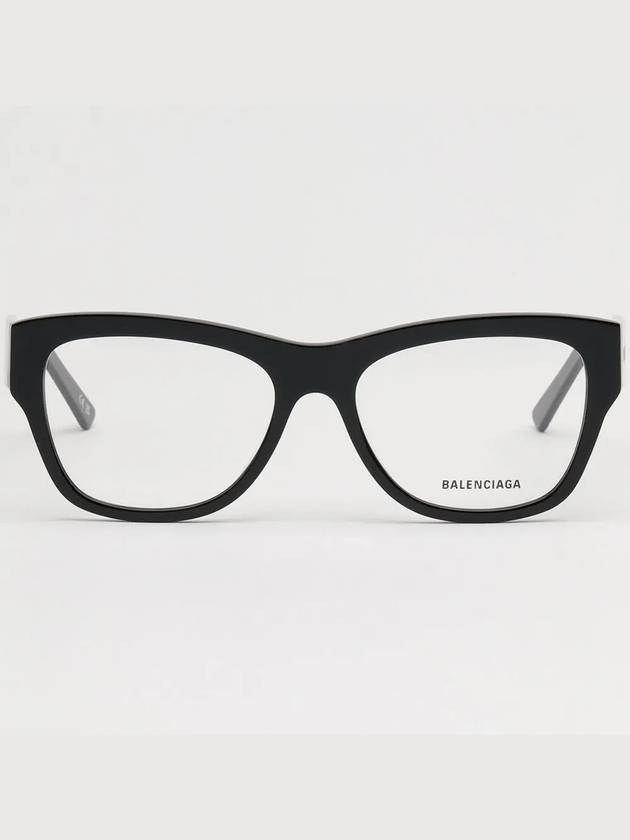 Acetate Square Eyeglasses Black - BALENCIAGA - BALAAN 4