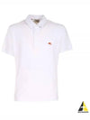 Embroidered Logo Short Sleeve Polo Shirt White - ETRO - BALAAN 2