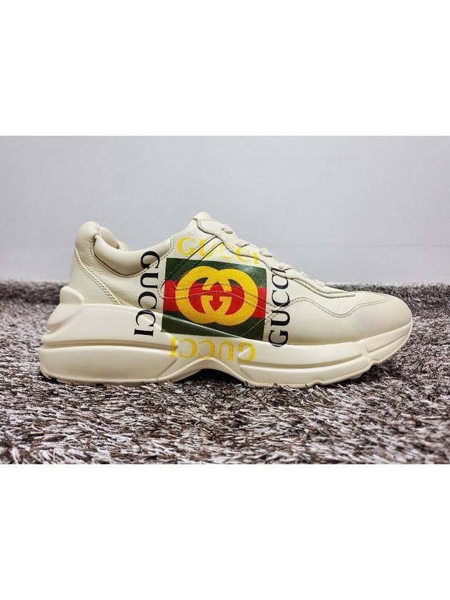 Rhyton square logo sneakers 9 280 - GUCCI - BALAAN 7