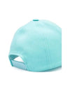 Signature Cotton Ball Cap Turquoise - COURREGES - BALAAN 5