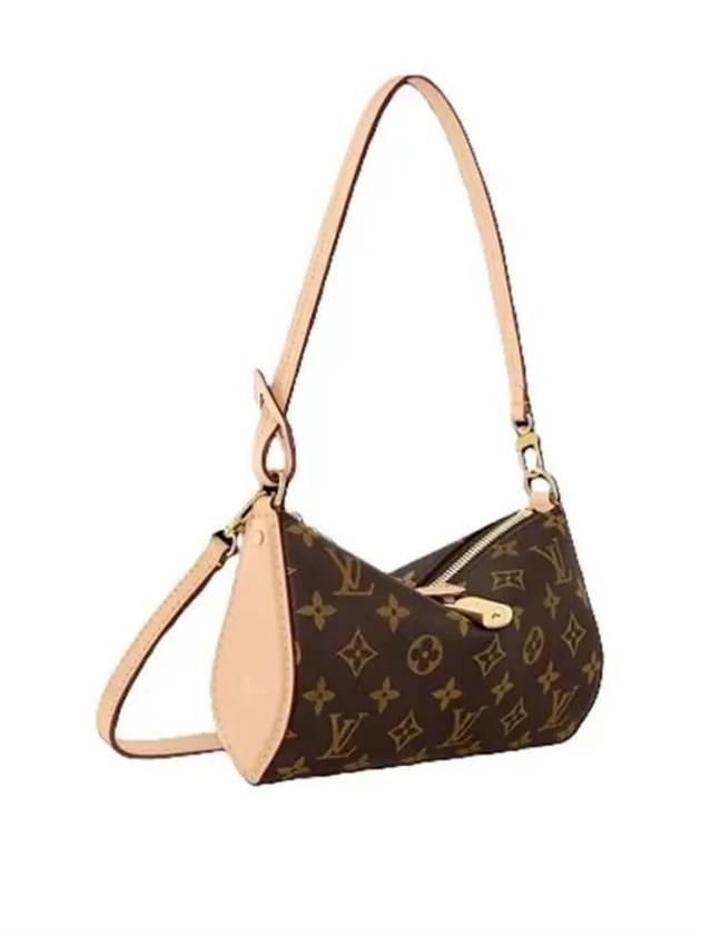 Pochette Tirette Shoulder Bag Brown - LOUIS VUITTON - BALAAN 5