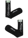 arrow logo socks black - OFF WHITE - BALAAN 5