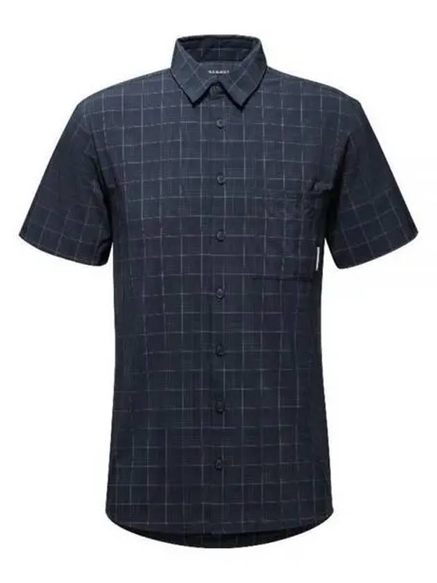 Trovat Trail Short Sleeve Shirt Navy - MAMMUT - BALAAN 1