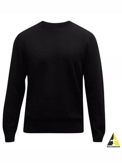 Lamar Wool Crewneck Knit Top Black - THEORY - BALAAN 2