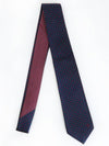 GG diamond tie navy - GUCCI - BALAAN 1