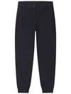 Golf Wear Tricoat Bonding Half Jogger Pants Black - WHITEBALL - BALAAN 1