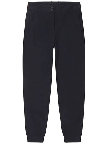 Golf Wear Tricoat Bonding Half Jogger Pants Black - WHITEBALL - BALAAN 1