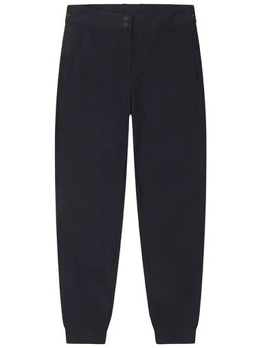 Golf Wear Tricoat Bonding Half Jogger Pants Black - WHITEBALL - BALAAN 1