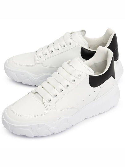 Court Trainer Low Sneakers White Black - ALEXANDER MCQUEEN - BALAAN 2