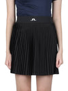 Women's Binx Pleated Skirt Black - J.LINDEBERG - BALAAN 3