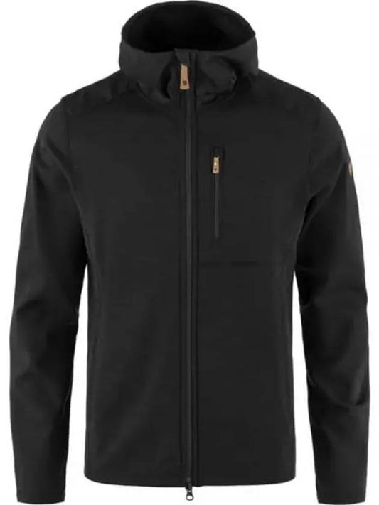 Men s Keb Fleece Hoodie Black 81479550 M - FJALL RAVEN - BALAAN 1