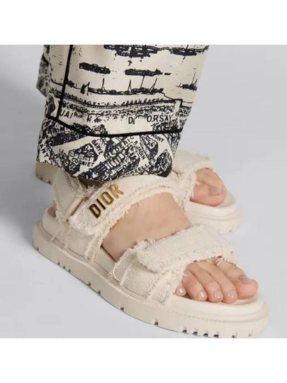 Act Velcro Sandals Ecru - DIOR - BALAAN 2