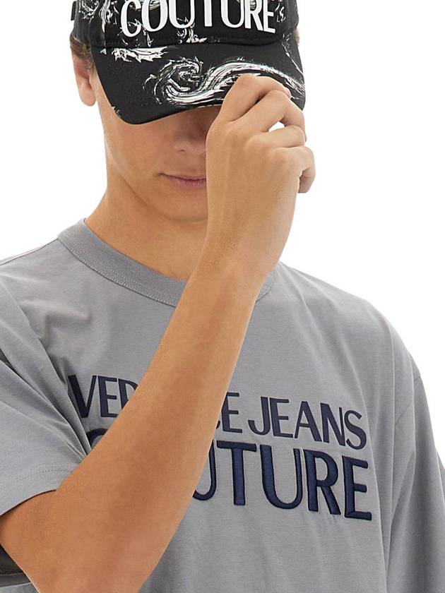 Versace Jeans Couture T-Shirt With Logo - VERSACE - BALAAN 4