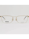 Hugo Boss Glasses Frame BOSS1351F AOZ Light Gold Frame Stainless Steel - HUGO BOSS - BALAAN 3