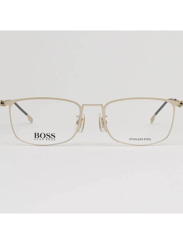 Hugo Boss Glasses Frame BOSS1351F AOZ Light Gold Frame Stainless Steel - HUGO BOSS - BALAAN 3