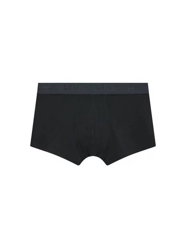 UNDERWEAR Men s Textured Logo Banding Drawn Black 271286 - EMPORIO ARMANI - BALAAN 1