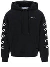 chain arrow logo hoodie - OFF WHITE - BALAAN 2