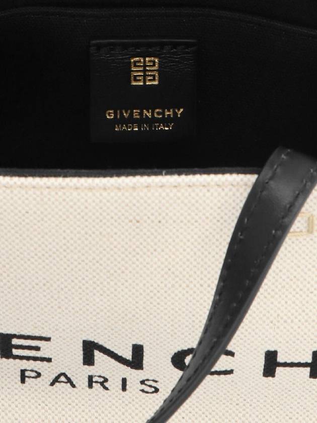 Canvas Tote Bag Beige - GIVENCHY - BALAAN 5