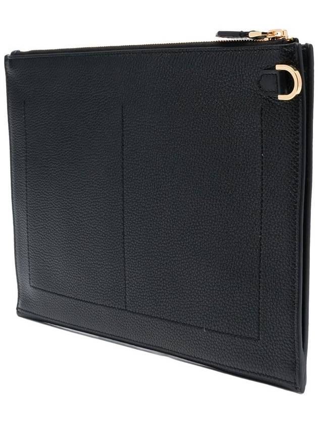 Men's Logo Strap Clutch Bag Black - TOM FORD - BALAAN.