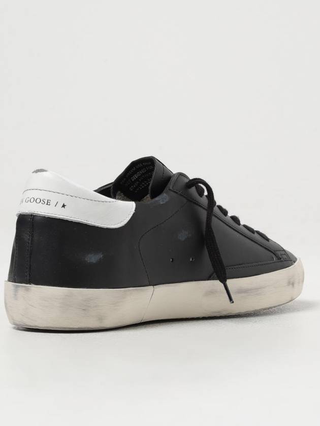 Superstar White Tab Sneakers Black - GOLDEN GOOSE - BALAAN 4