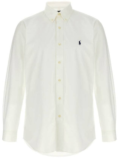 Polo Pony Embroidered Poplin Shirt 710928255 - POLO RALPH LAUREN - BALAAN 2