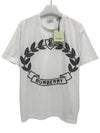 Women's Oak Leaf Crest Oversized Cotton Short Sleeve T-Shirt White - BURBERRY - BALAAN 6