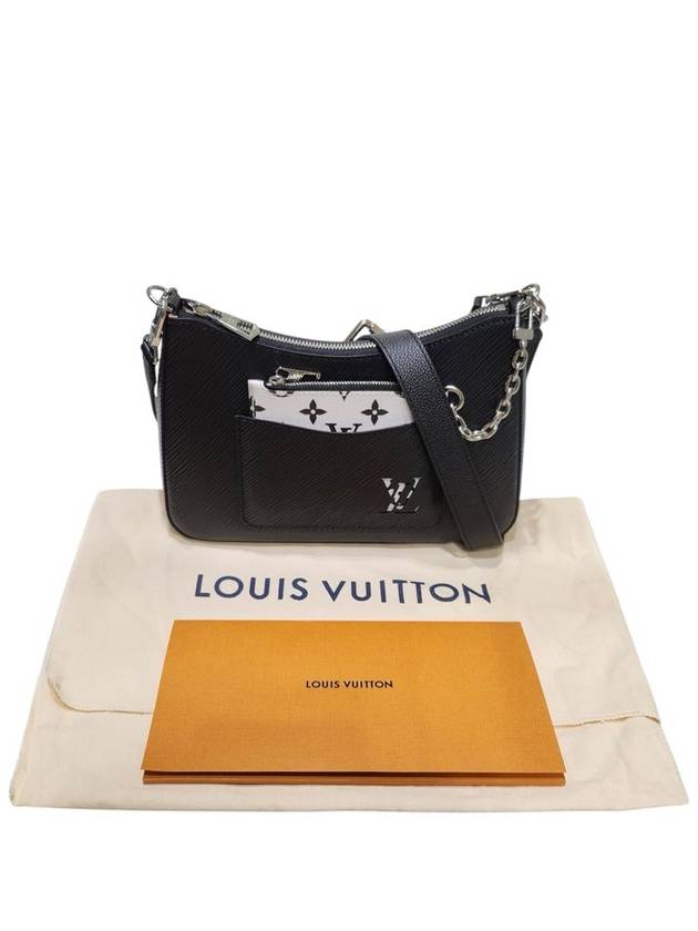 M80689 Marel Epi Leather Noir Color Shoulder Cross Bag - LOUIS VUITTON - BALAAN 10