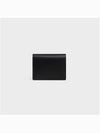 Triomphe Business Shiny Calfskin Card Wallet Black - CELINE - BALAAN 4