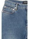 Women's Sailor Crop Straight Jeans Blue - A.P.C. - BALAAN 4