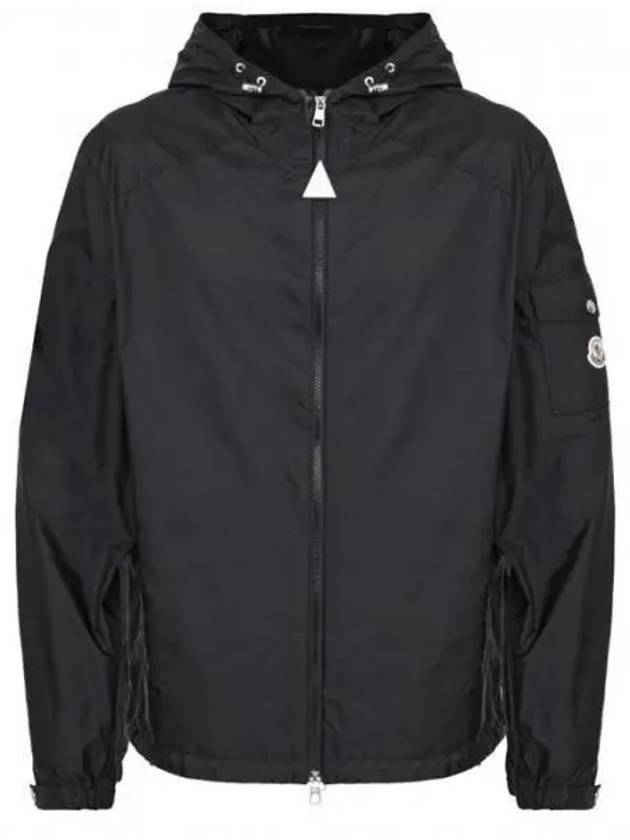 Etiache Rain Hooded Zip Up Black - MONCLER - BALAAN 2