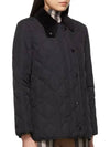 Diamond Quilted Thermoregulated Barn Jacket Black - BURBERRY - BALAAN 4