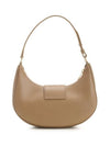 Ava Triomphe Smooth Calfskin Shoulder Bag Tan - CELINE - BALAAN 3