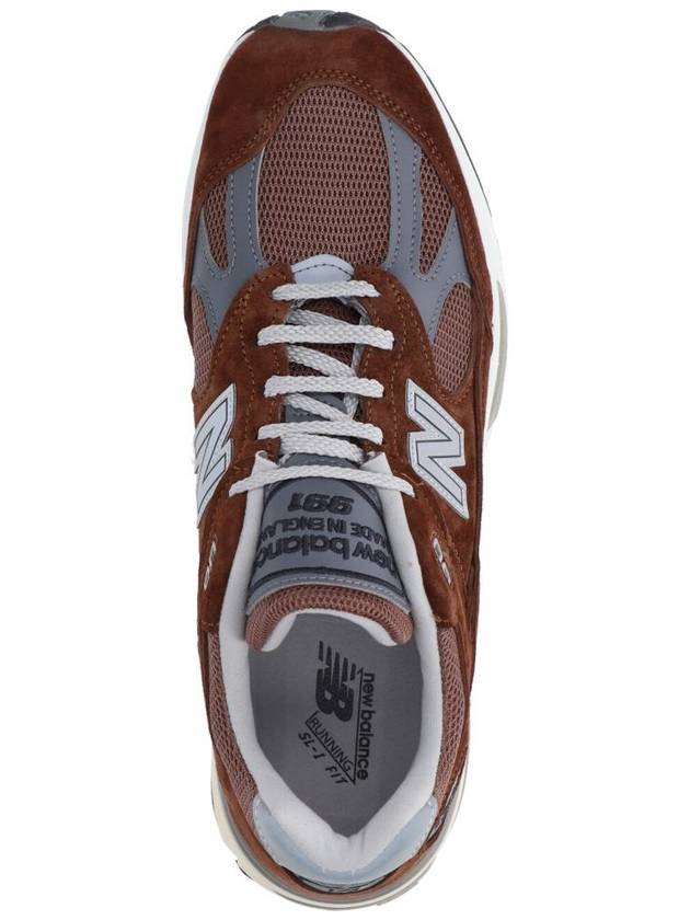 991V2 Low-Top Sneakers Brown - NEW BALANCE - BALAAN 6