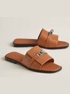 Giulia Sandals Naturel Brown Women s H232129Z - HERMES - BALAAN 3