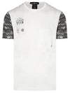 Shadow Project Pocket Short Sleeve T-Shirt White Grey - STONE ISLAND - BALAAN 2