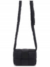 Padded Cassette Mini Cross Bag Black - BOTTEGA VENETA - BALAAN 5