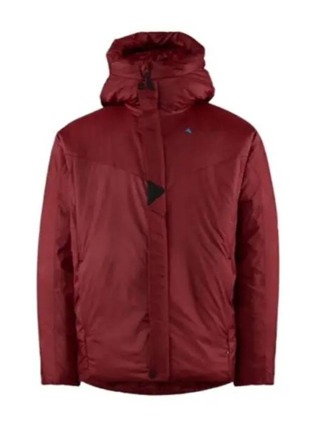 Rodin Hooded Jacket Man Made Red 10414 217 - KLATTERMUSEN - BALAAN 1