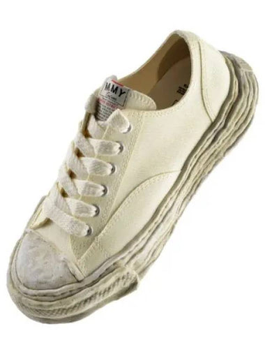 Sole Canvas Low Top Sneakers Women s - MIHARA YASUHIRO - BALAAN 1