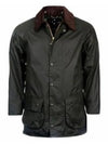 Men's Beaufort Wax Jacket Sage - BARBOUR - BALAAN 2