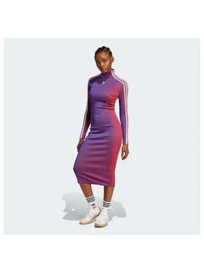 Rasant Rib Long Sleeve Long Dress - ADIDAS - BALAAN 2