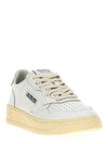 Men's Medalist Leather Low Top Sneakers White - AUTRY - BALAAN 3