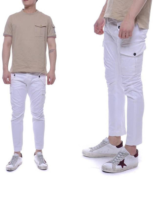 Multy Pocket Cargo Jeans White - DSQUARED2 - BALAAN 2