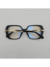 Heart Logo Glasses Blue Light Black Iron Fit A71594 - CHANEL - BALAAN 4