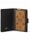 Juliette Monogram Reverse Half Wallet Brown - LOUIS VUITTON - BALAAN 5