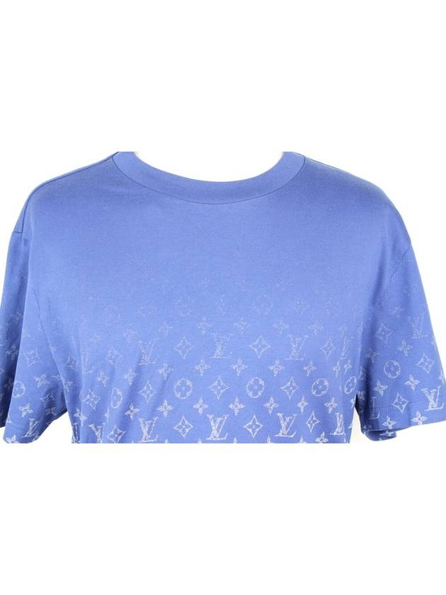 Gradient short sleeve t shirt blue M - LOUIS VUITTON - BALAAN 2