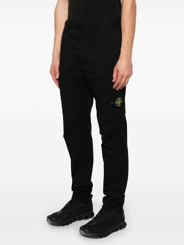 Stone Island Trousers Black - STONE ISLAND - BALAAN 3