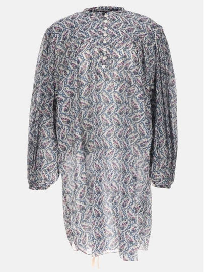 Kildi Cotton Short Dress - ISABEL MARANT - BALAAN 2